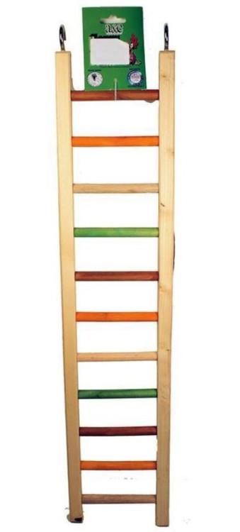 A&E Happy Beaks Wooden Hanging Ladder