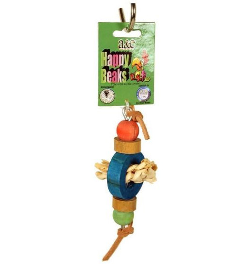 Happy Beaks Bagels Foot Toy