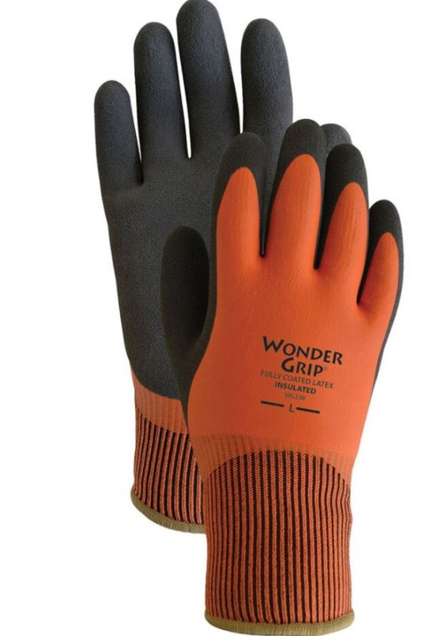 Wonder Grip Thermo Plus Gloves, Orange