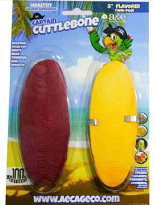 A&E Flavored Cuttlebone, 5"-2 Pk.