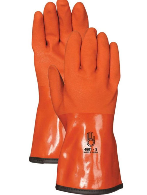 Bellingham Snow Blower Insulated Gloves, Medium, Orange