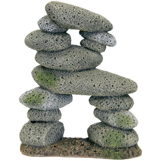 Blue Ribbon Exotic Environments Tall Pebble Archway Ornament