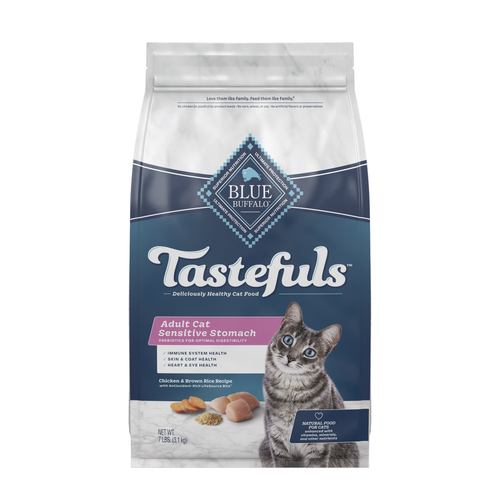 Blue Buffalo Tastefuls Sensitive Stomach Adult Cat Food