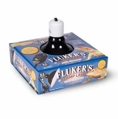 Fluker's Repta-Clamp Ceramic Lamp with Dimmer Switch, 8.5 Inch