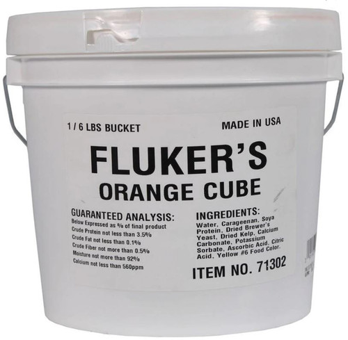 Fluker's Orange Cube-Complete Cricket Diet, 6lb. Bucket