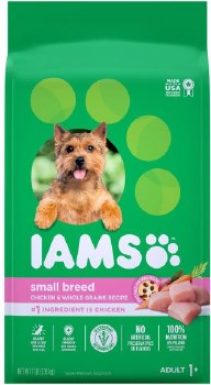 IAMS Small Breed Adult Formula Chicken Recipe, Dry Dog Food, 7lb