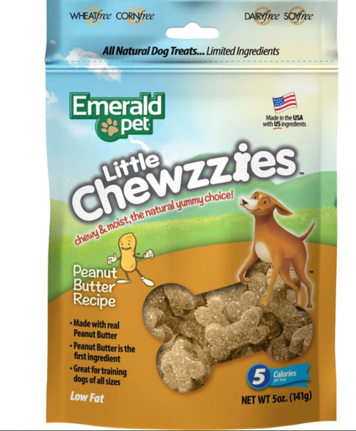 Emerald Pet Little Chewzzies Dog Treats, 5 Oz.