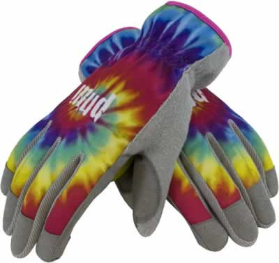 Mud Tye Dye Gardening Gloves