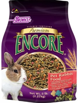 FMBrowns Premium Encore Rabbit Food, 5lb