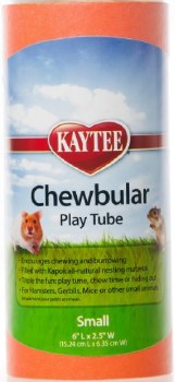 Kaytee Chewbular Tube, Heavy Paper Tube, Small
