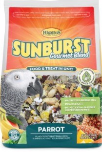 Higgins Sunburst Gourmet Blend Parrot, Bird Food, 3lb