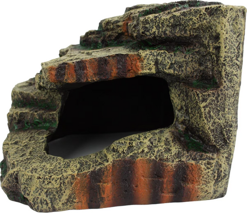 Komodo Corner Hut Reptile Tank Den