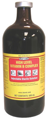 High Level Vitamin B Complex, 500 Milliliter, Yellow