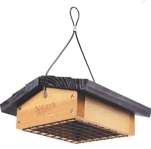 Nature's Way Cedar Upside Down Suet Feeder