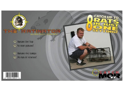 The Ratinator Multiple Catch Live Rat Trap