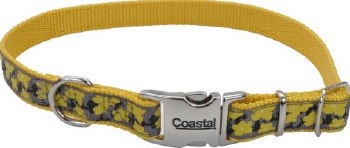 1 inch x 28 inch Ribbon Collar Yellow Buter