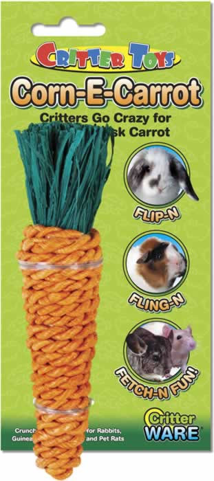 Ware Korn-E-Karrot Sisal Small Animal Chew Toy
