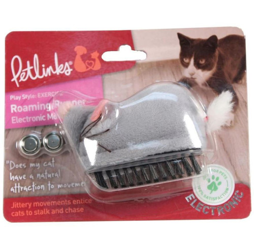Petlinks Roaming Runner Electronic Mouse Cat Toy