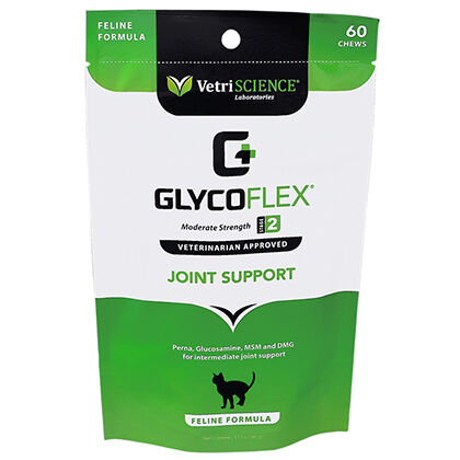 VetriScience GlycoFlex Stage 2 Hip and Joint Supplement Chews for Cats