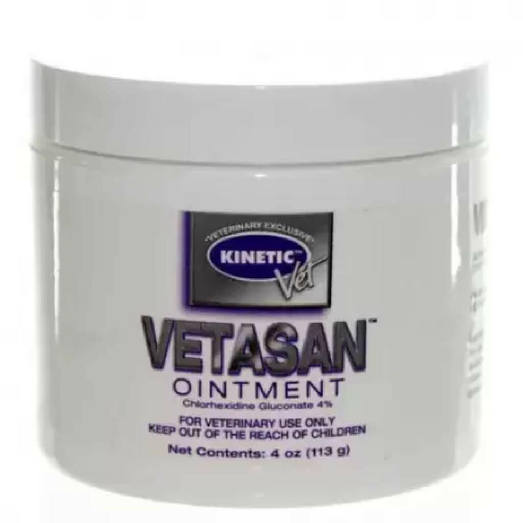 Vetasan Antiseptic Ointment For Horses, Dogs & Cats (4 oz)