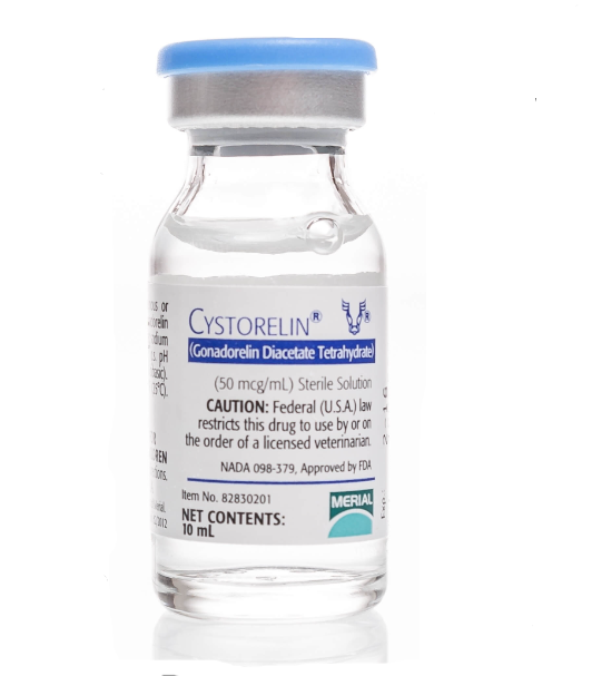 Cystorelin for Cattle - Gonadorelin Injection (50 mcg/mL)