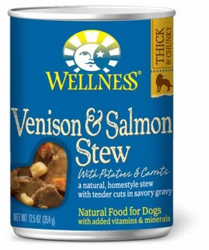 Wellness Venison & Salmon Stew with Potatoes & Carrots Can 12.5 Oz