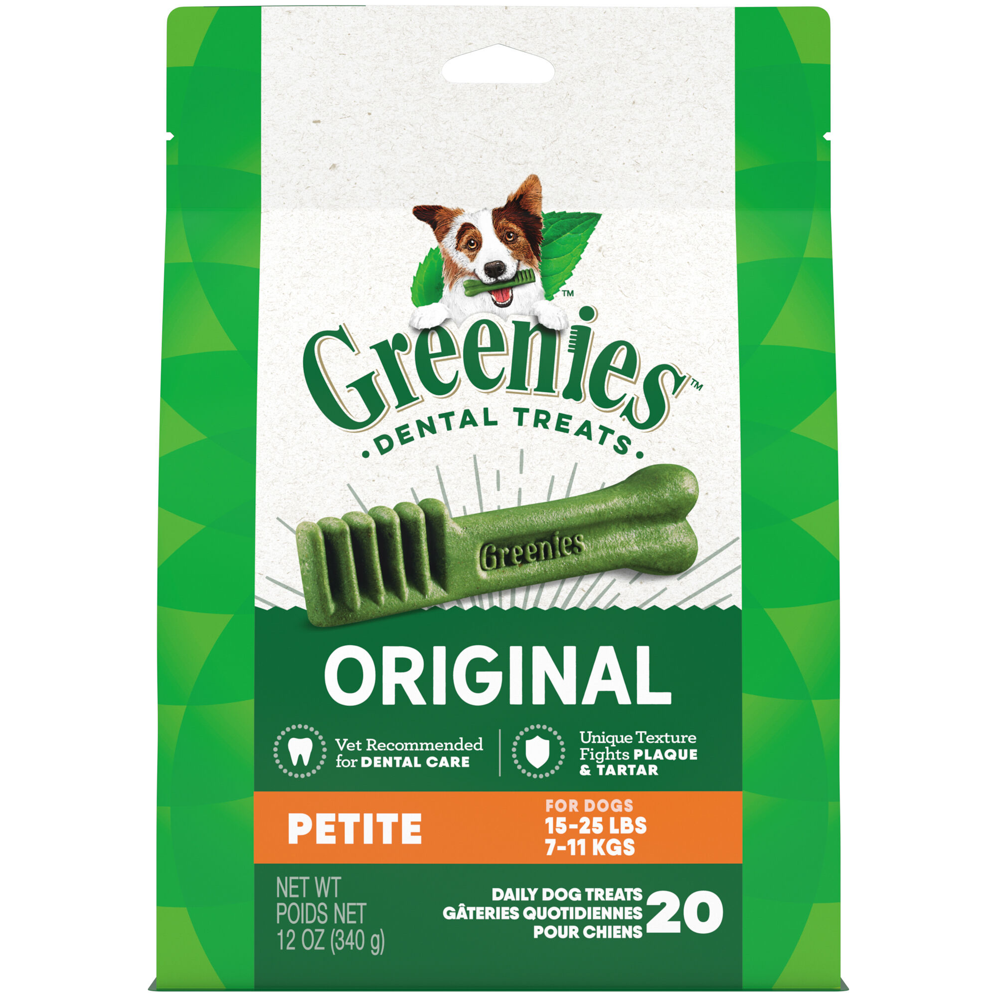 Greenies Original Petite Natural Dental Dog Treats