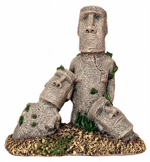 Blue Ribbon Exotic Environments Easter Island Statues Ornament