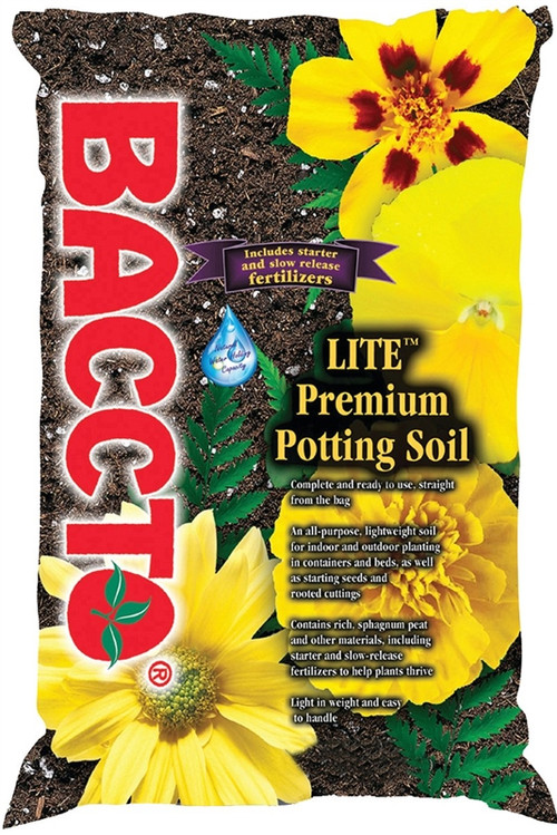 BAACTO Lite Premium Potting Soil, 40 Qt. Bag