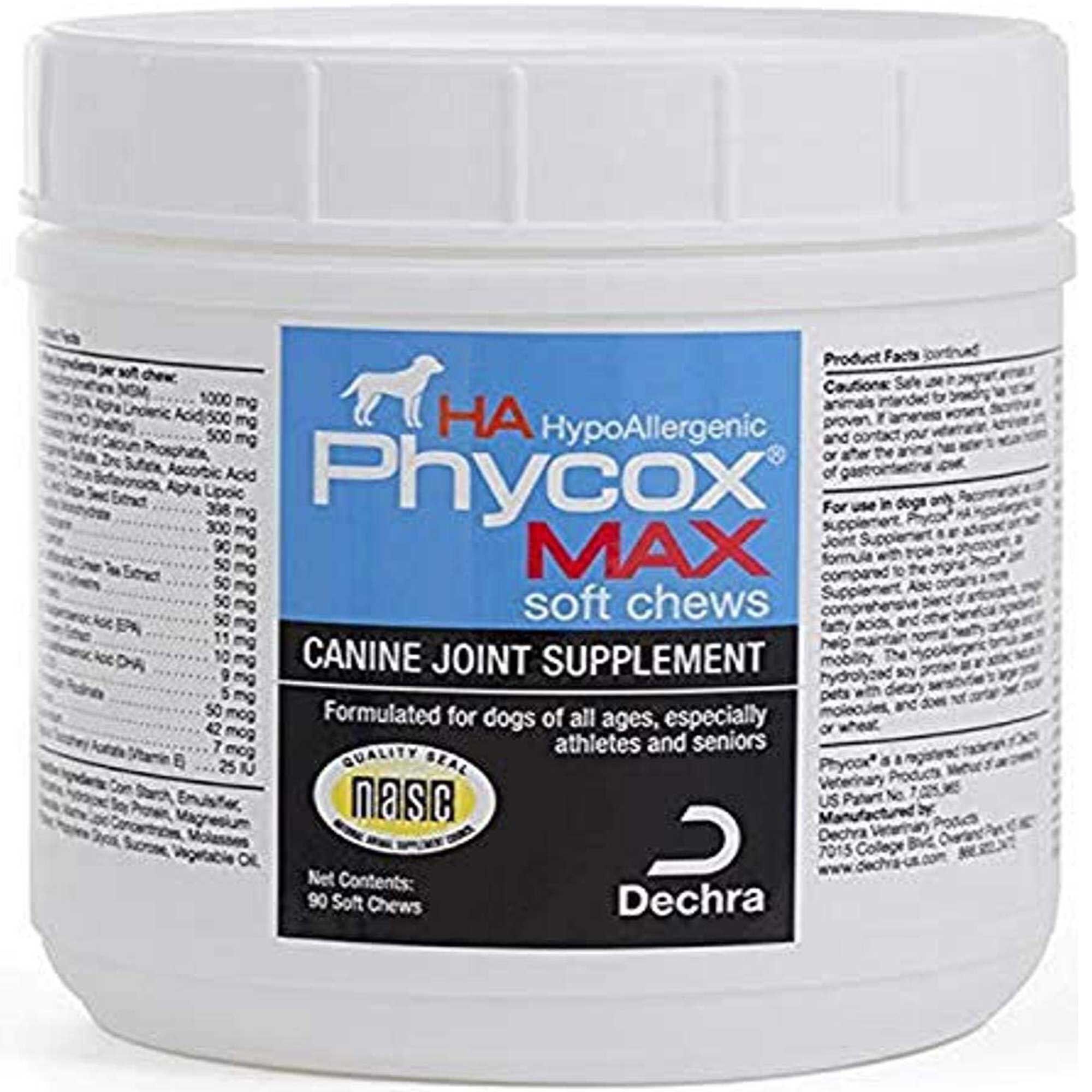 Phycox MAX HypoAllergenic (HA) Soft Chews