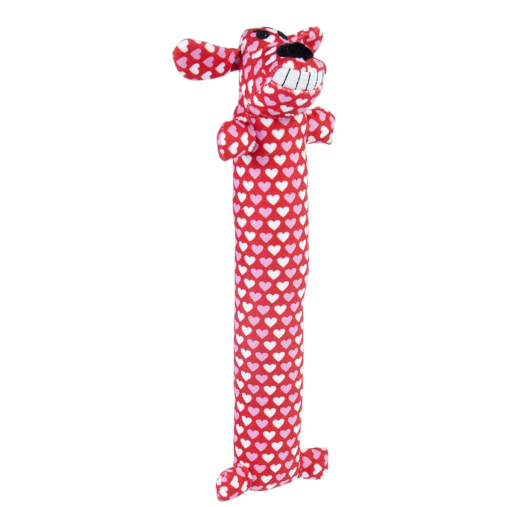 Multipet Valentine's Day Loofa Dog Toy