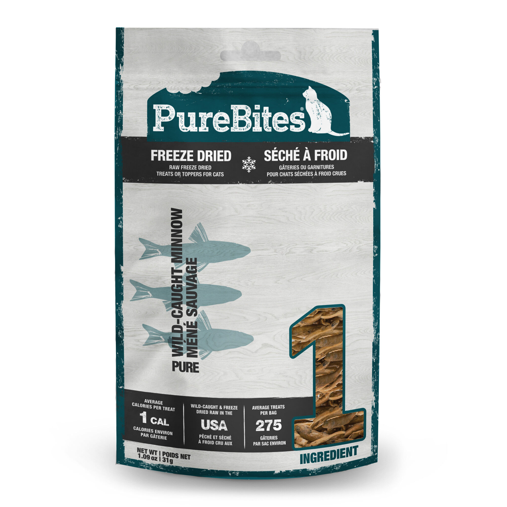 PureBites Minnow Cat Treats