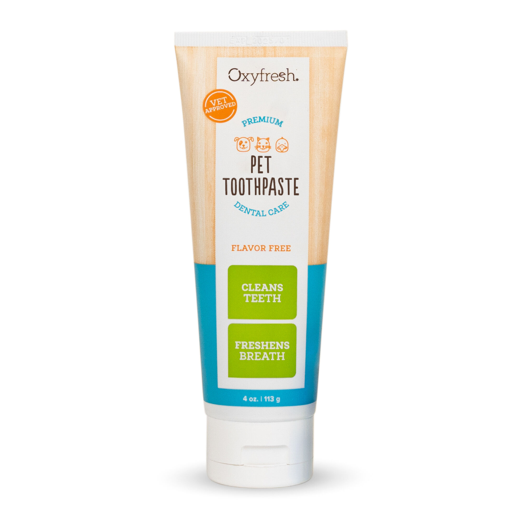 Oxyfresh Premium Premium Pet Dental Gel Toothpaste Vet Formulated Plaque & Tartar Control for Dogs & Cats