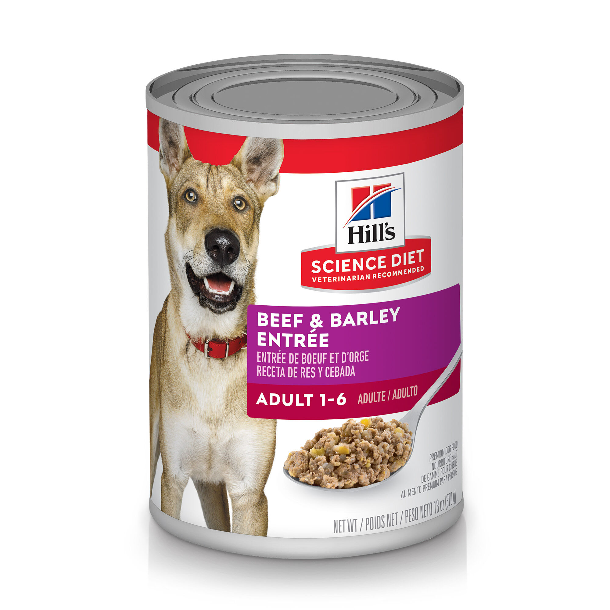 Hill's Science Diet Adult Beef & Barley Entree Wet Dog Food