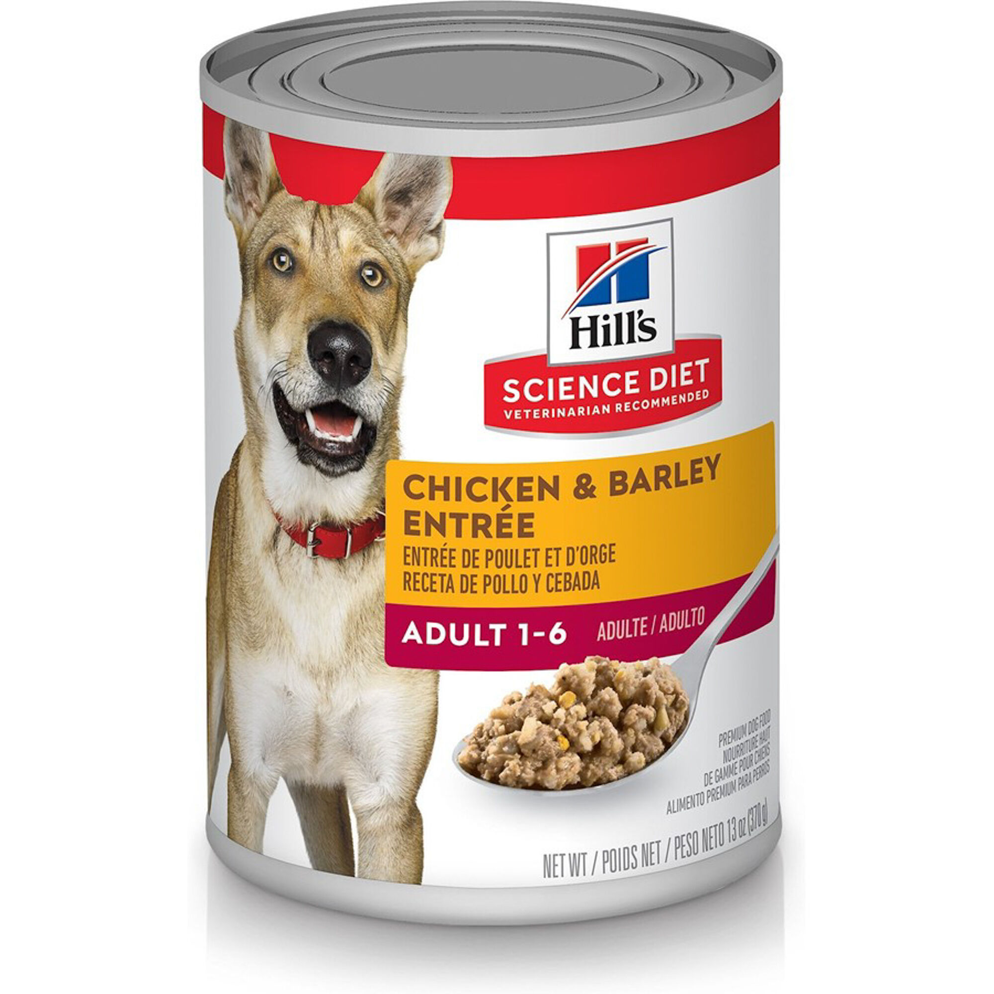 Hill's Science Diet Adult Chicken & Barley Entree Wet Dog Food