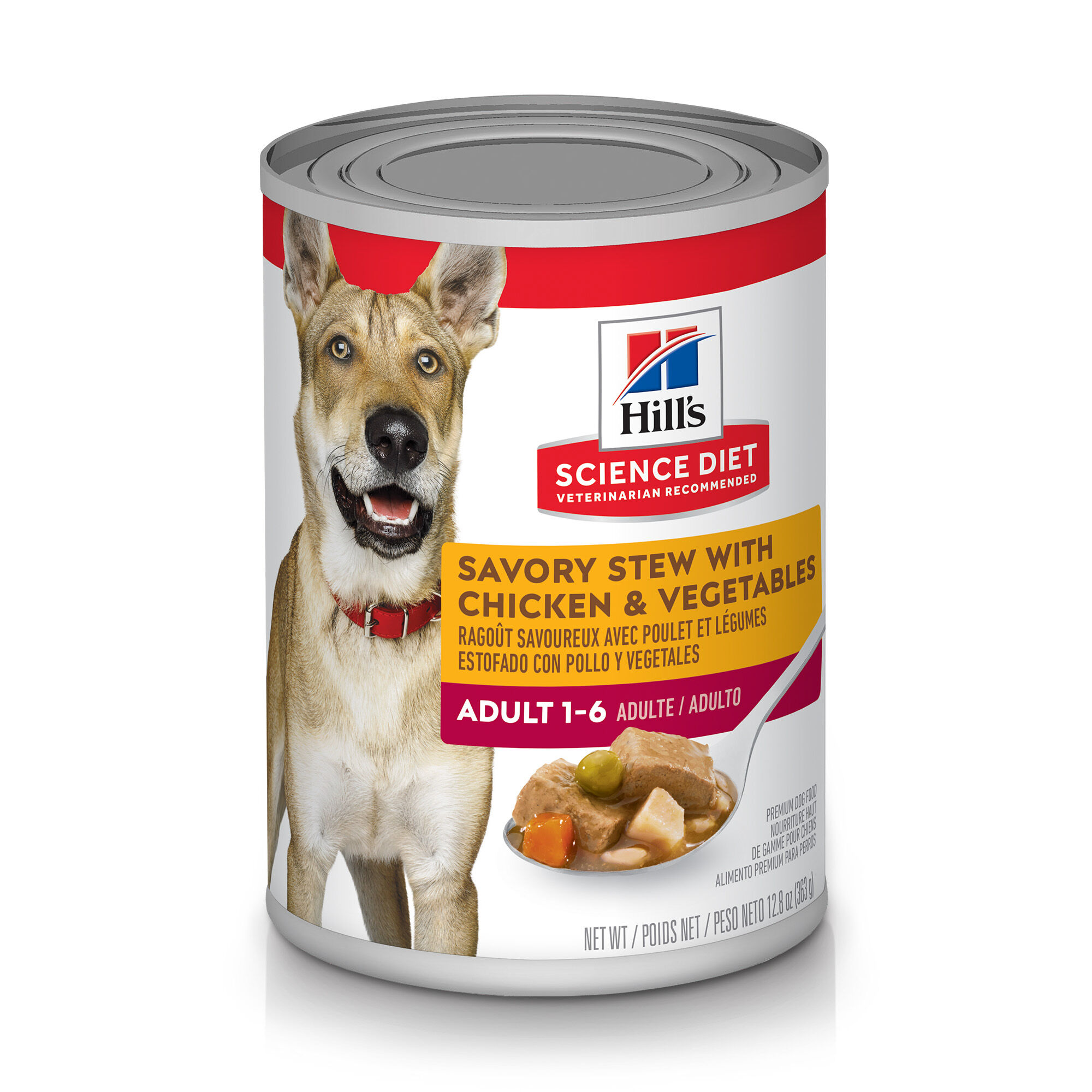 Hill's Science Diet Adult Savory Stew with Chicken & Vegetables Wet Dog Food