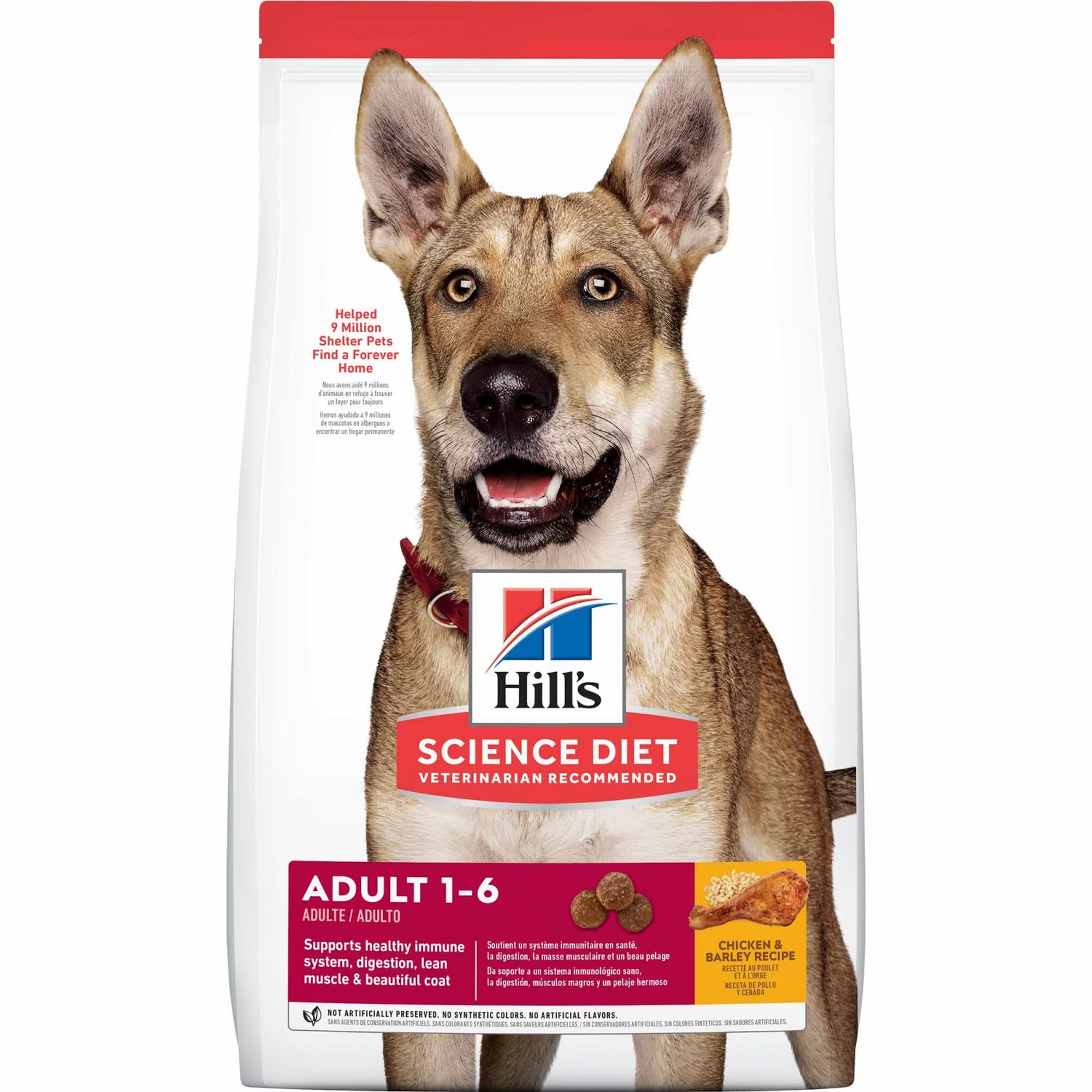 Hill's Science Diet Adult Chicken & Barley Dry Dog Food