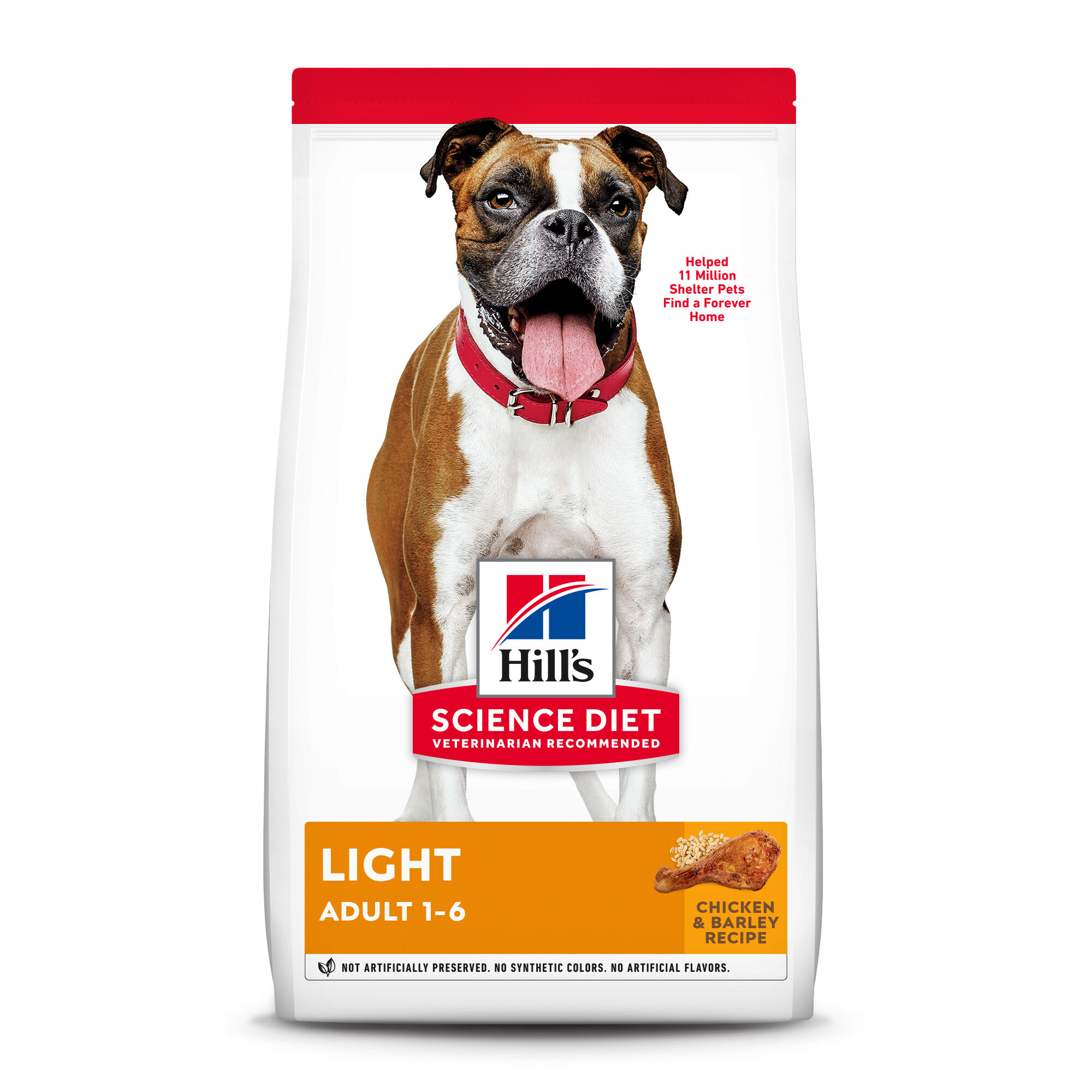 Hill's Science Diet Adult Light with Chicken Meal & Barley Dry Dog Food