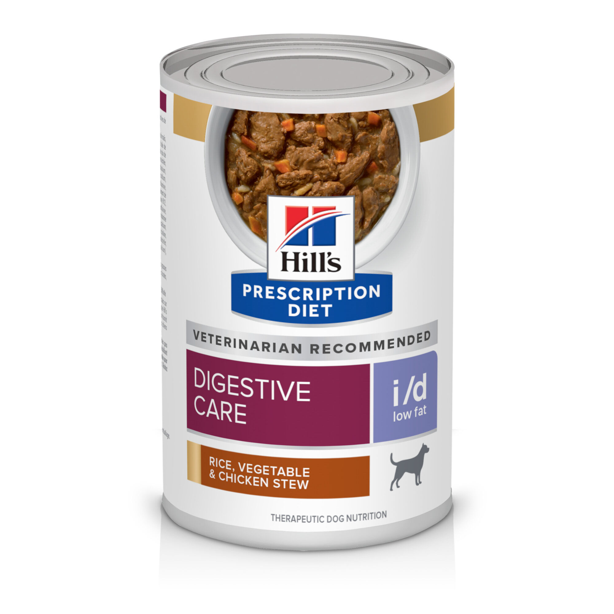 Hill's Prescription Diet i/d Low Fat Digestive Care Rice, Vegetable & Chicken Stew Wet Dog Food