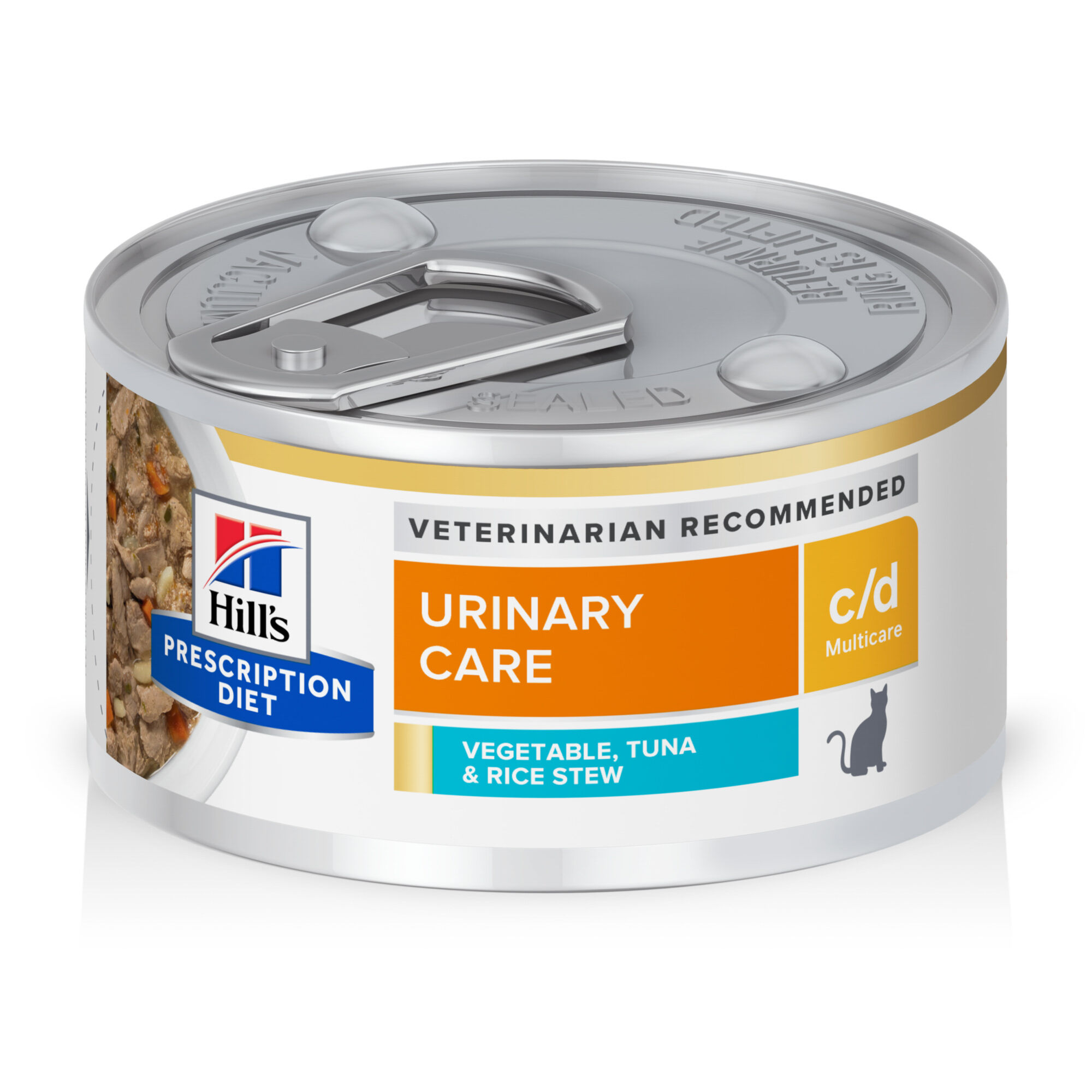 Hill's Prescription Diet c/d Multicare Urinary Care Tuna, Vegetable, & Rice Stew Wet Cat Food