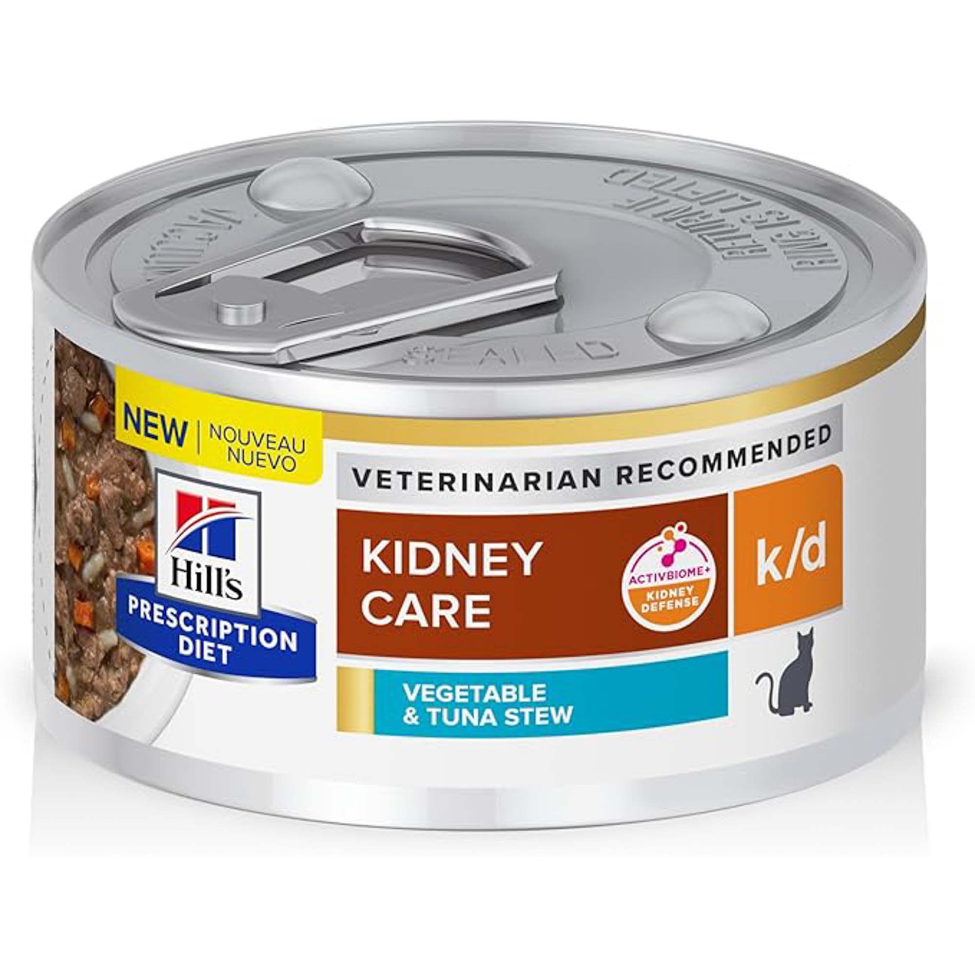 Hill's Prescription Diet k/d Kidney Care Vegetable, Tuna & Rice Stew Wet Cat Food
