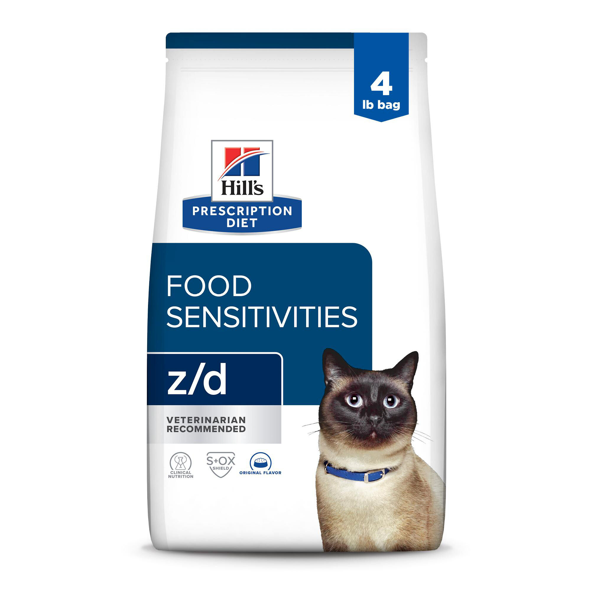 Hill's Prescription Diet z/d Skin/Food Sensitivities Original Flavor Dry Cat Food