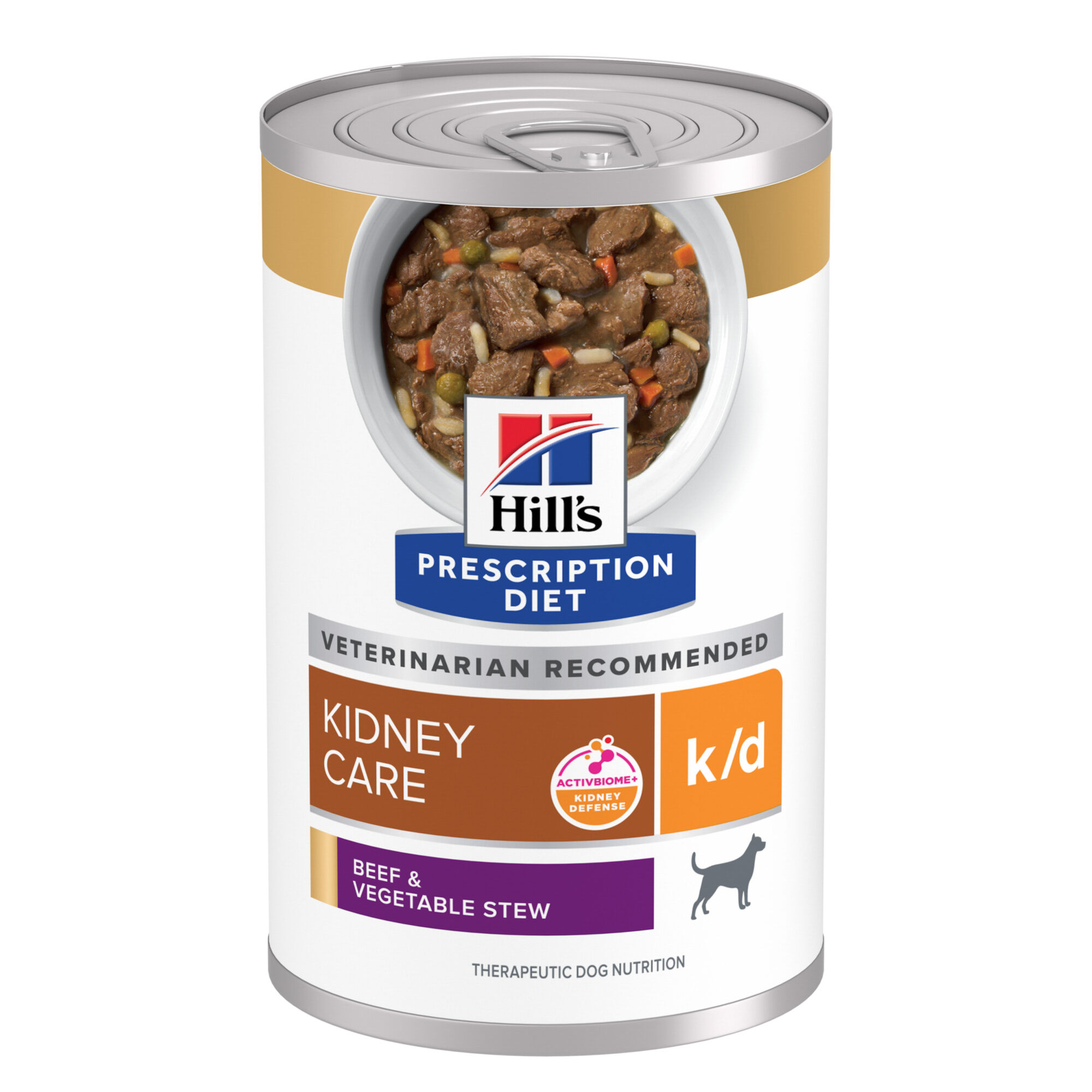 Hill's Prescription Diet k/d Kidney Care Beef & Vegetable Stew Wet Dog Food