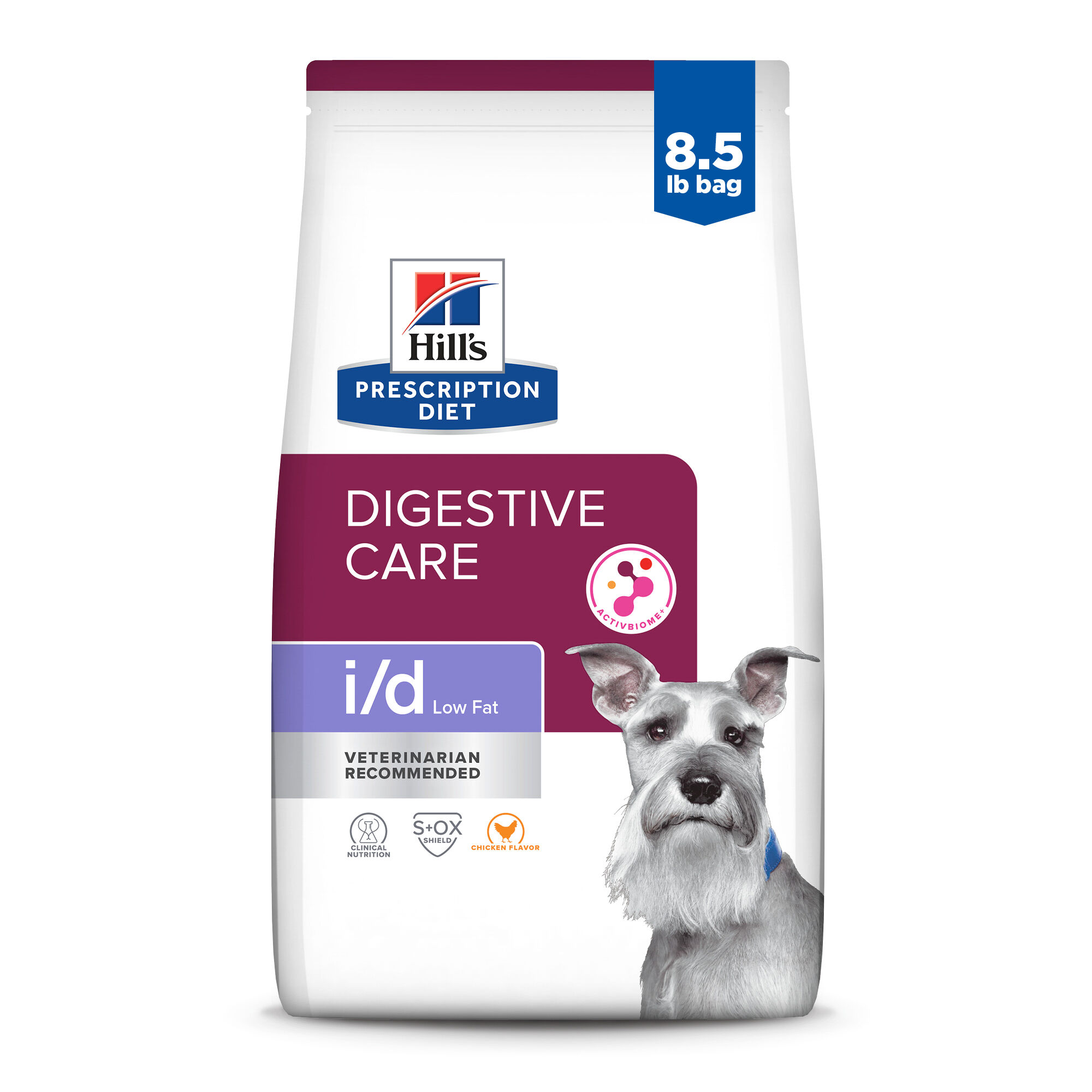 Hill's Prescription Diet i/d Low Fat Digestive Care Chicken Flavor Dry Dog Food