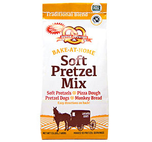 Dutch Country Soft Pretzel Mix 1.5 Pounds