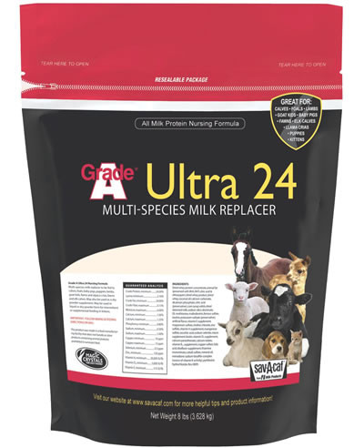 Ultra 24% Milk Replacer - 8 lbs.