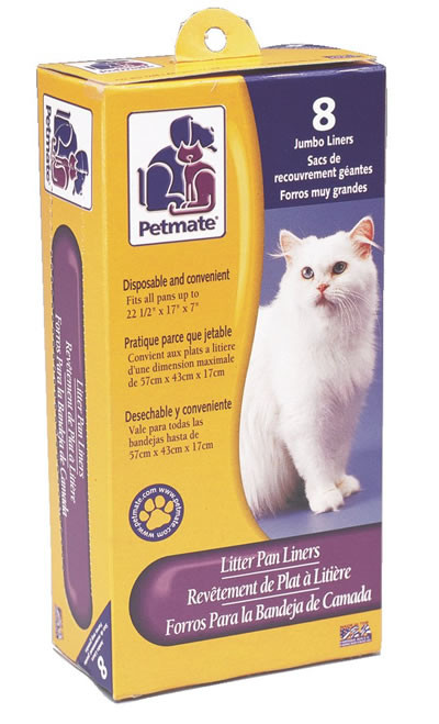 Jumbo Litter Pan Liner, 9 Count, 1.5 ML