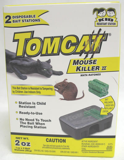 Tomcat Disposable Mouse Killer 2, 2 Pack