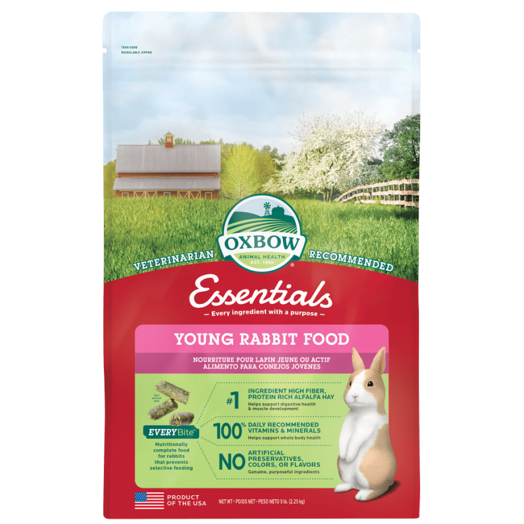 Oxbow Animal Health Essentials Young Rabbit Food (5 lb)