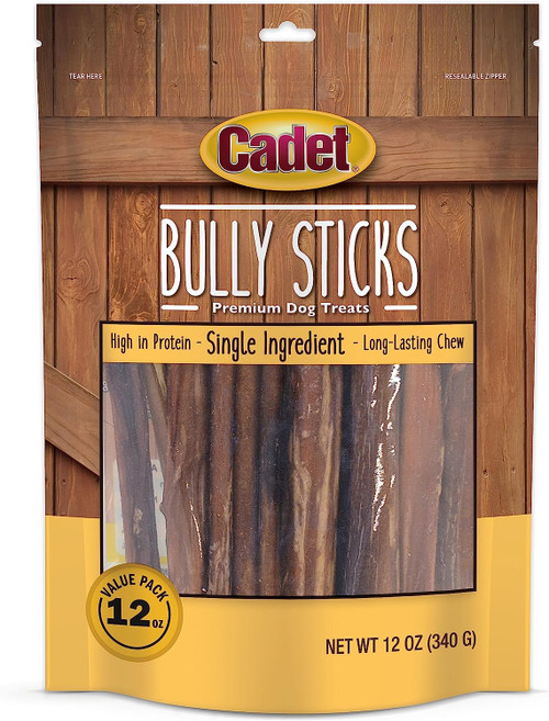 Cadet Butcher Treats Bull Sticks, 12 ounces